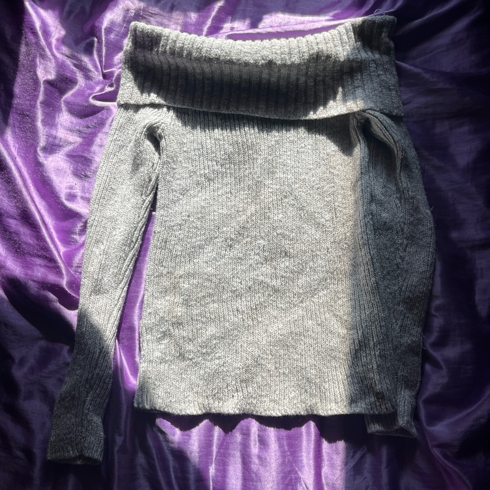 Hollister off the shoulder sweater